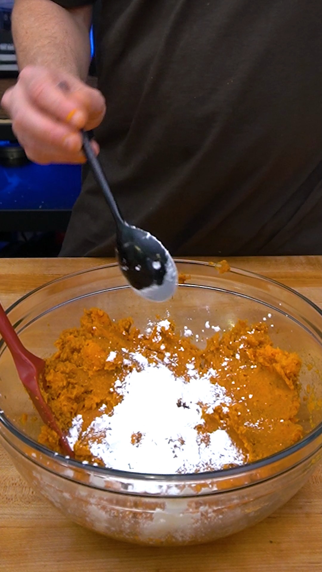 Pumpkin spice potato swirls