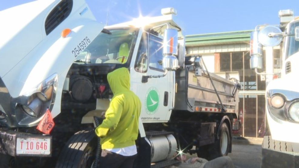 Ohio Department of Transportation preparing snow and ice equipment for ...