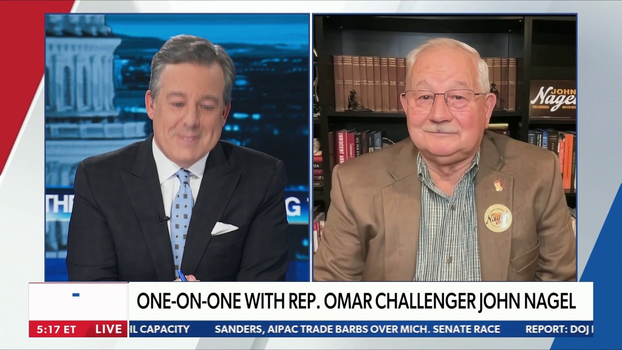 The man running against Ilhan Omar, John Nagel, congressional candidate ...
