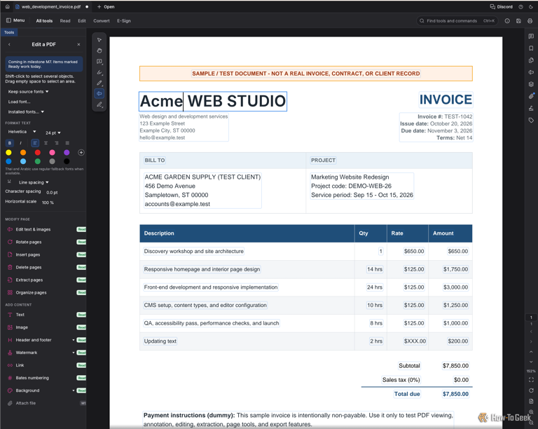 Adobe Acrobat costs money. PDFCraft does most of the same everyday work ...