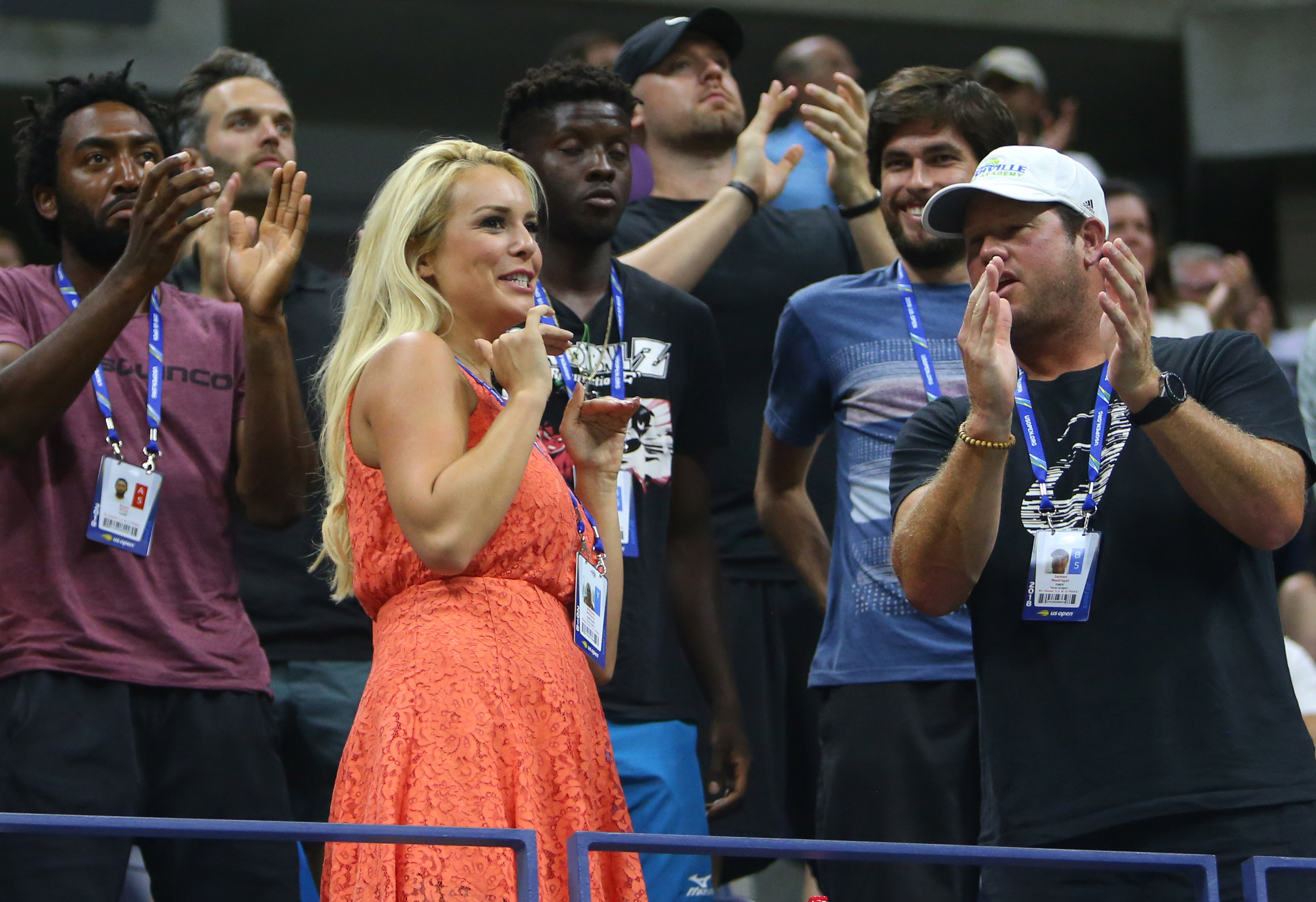 Trump staffer Britt McHenry escorted from NBA arena after throwing ...