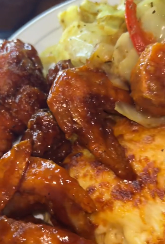 Cooking an easy homemade dinner for the kids