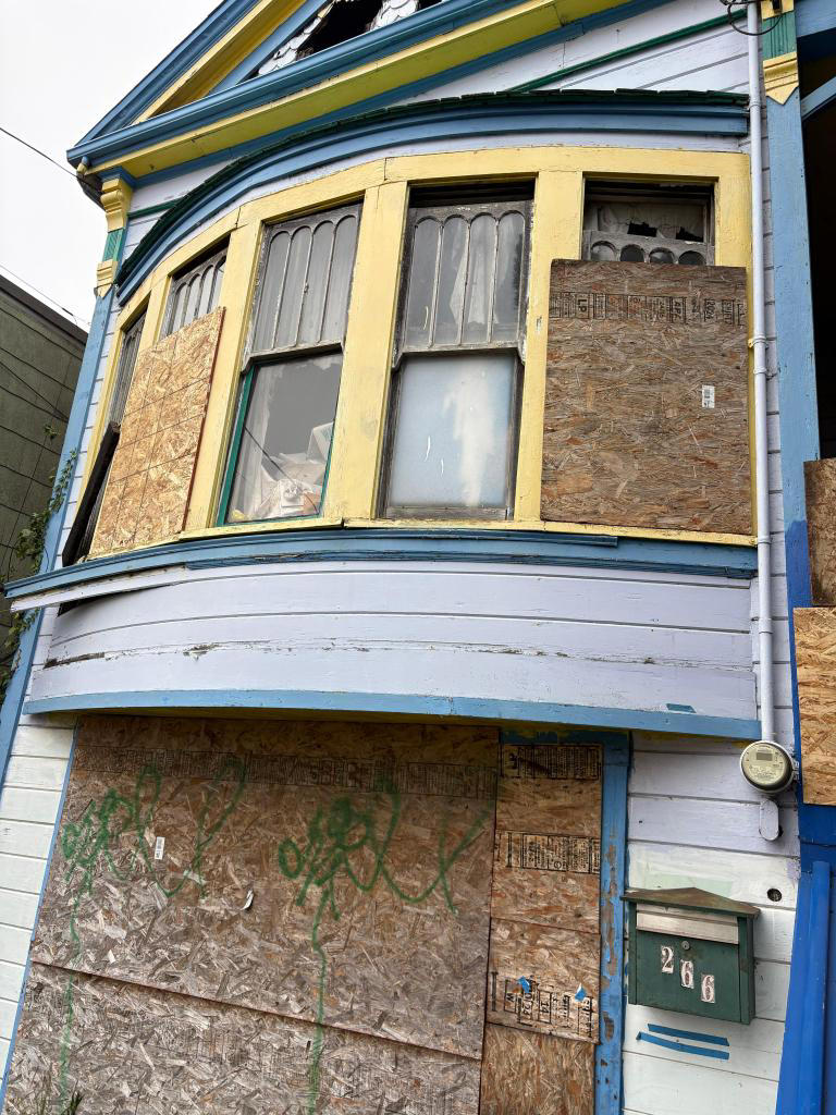 Burned-out San Francisco squatter shack fetches $100k over asking