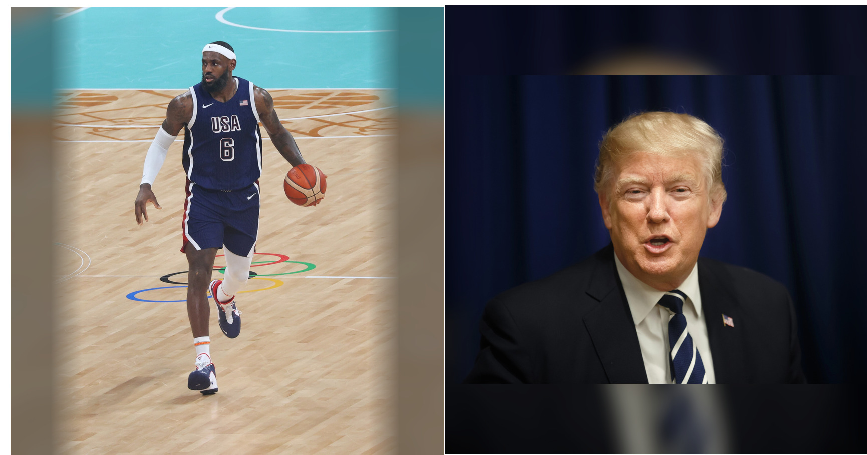 Trump demands apology from LeBron James after anthem warmup video