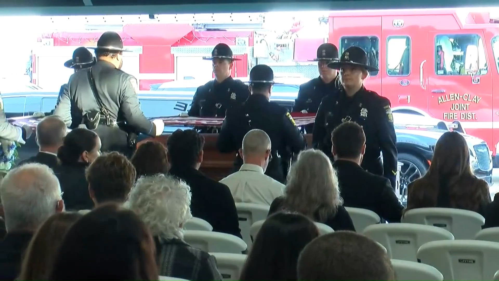 Community remembers fallen Clay Township Sgt. Jacob Roesler