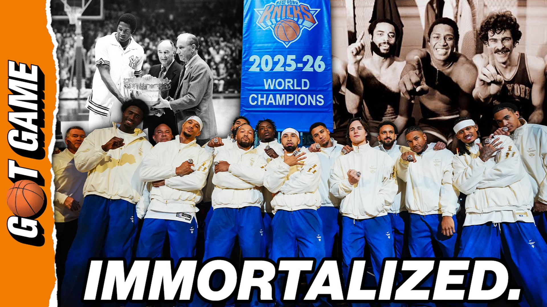 Knicks banner night was 53 years in the making | NY got game