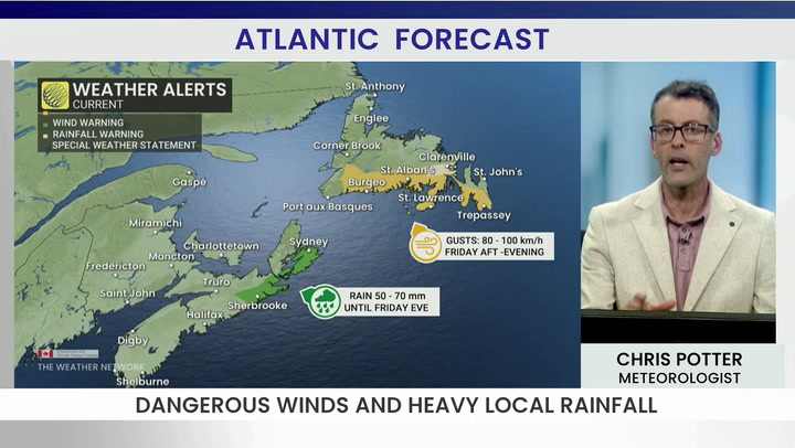 Atlantic weather update: Josephine brings dangerous winds and rain