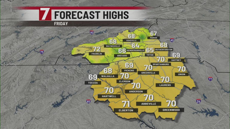 Chilly temperatures ahead with clear skies