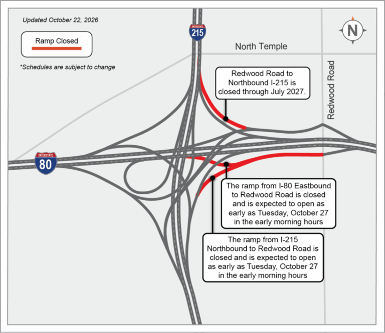 Plan ahead: Ramp closures, lane reductions likely to cause delays on I ...