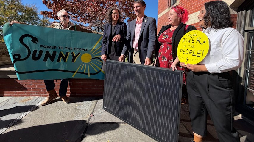 Solar in a socket? The push to cut New York's electric bills