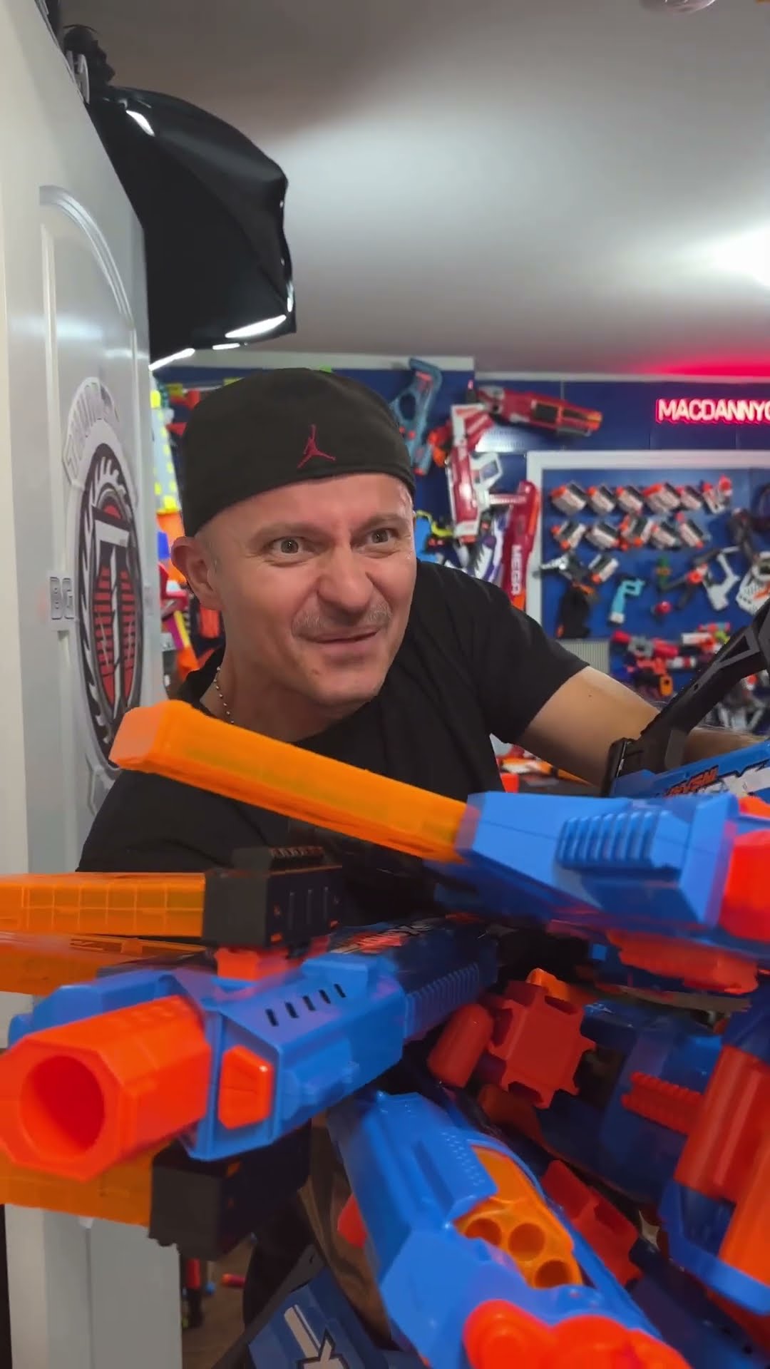 Tic Tac Blaster vs giant Nerf gun: Hilarious toy battle!