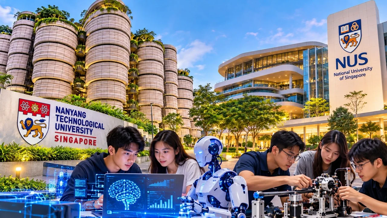 Singapore’s NTU ranks No. 1 in AI globally; NUS leads in engineering