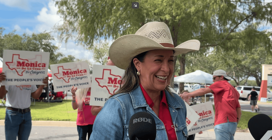 People want real leadership: Monica De La Cruz casts ballot in McAllen