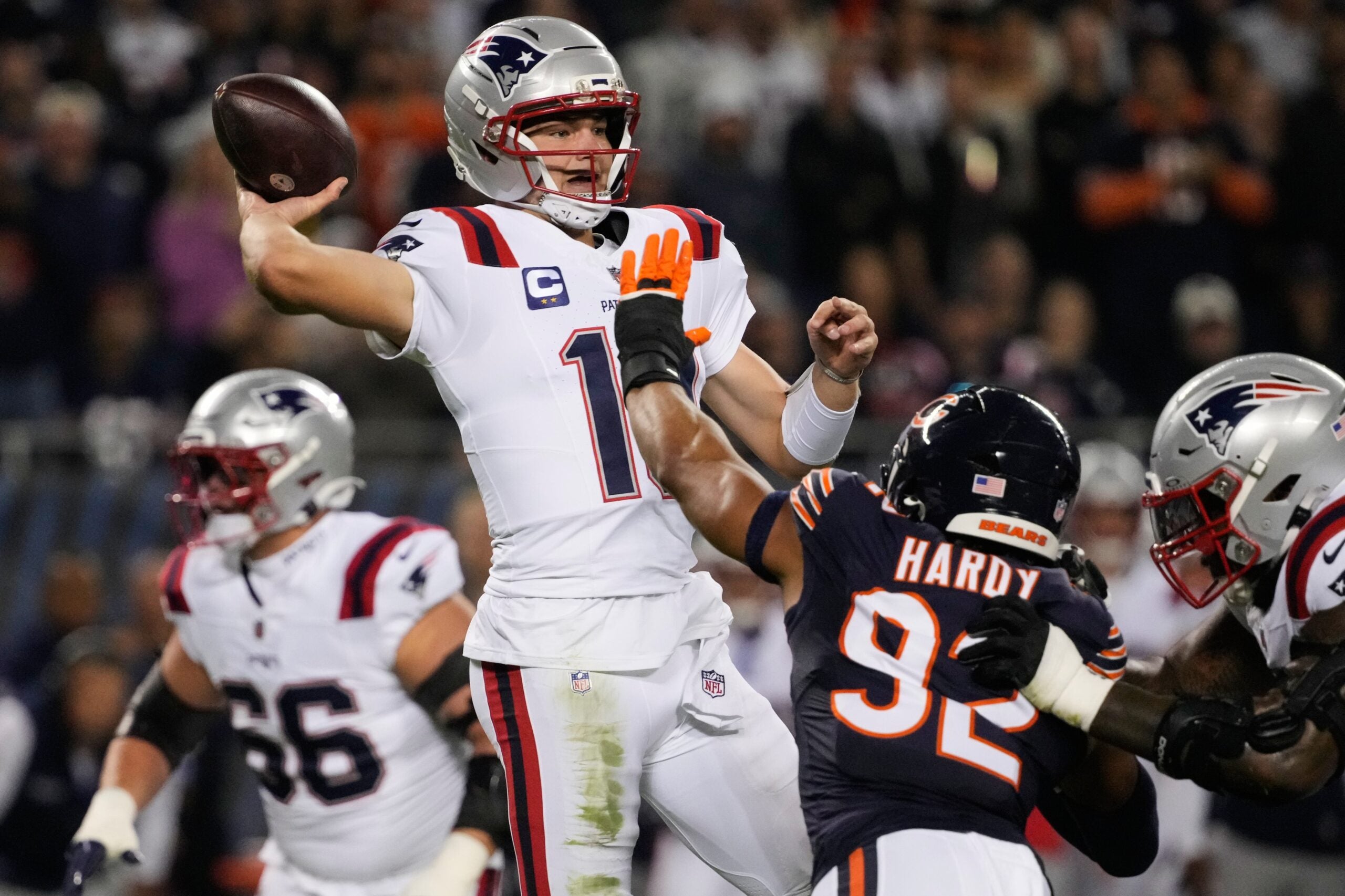 Patriots vs. Bears live coverage: New England in 10-0 hole as Caleb ...