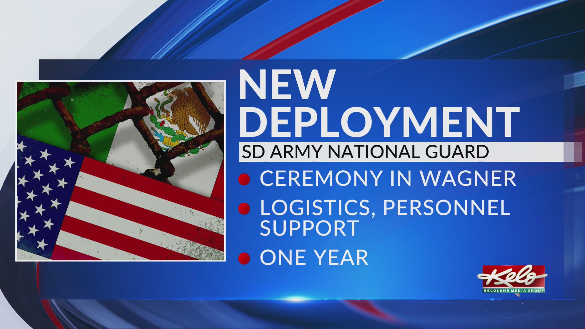 Over 100 SD soldiers to deploy to southern border