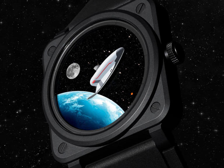 Bell & Ross’ $7,800 BR-03 space mission has a tiny spaceship for a ...