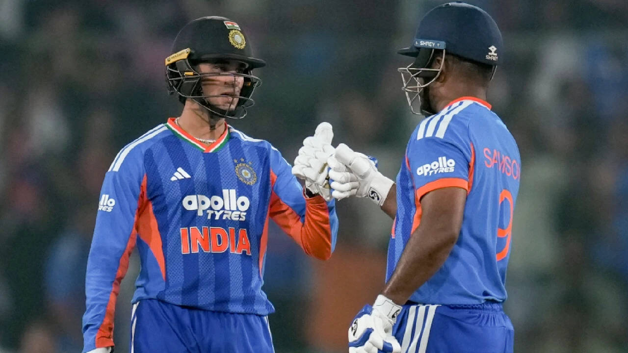 Sanju Samson's blazing 67 sets up India's record T20I chase against New ...