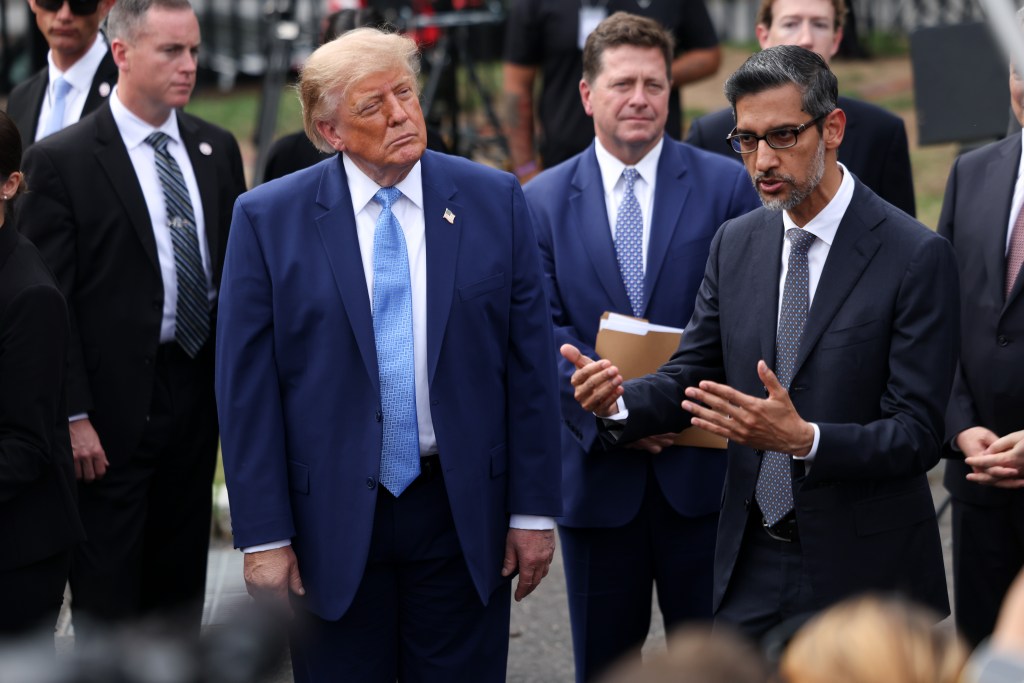 Google CEO Sundar Pichai stopped Trump from renaming the Atlantic Ocean