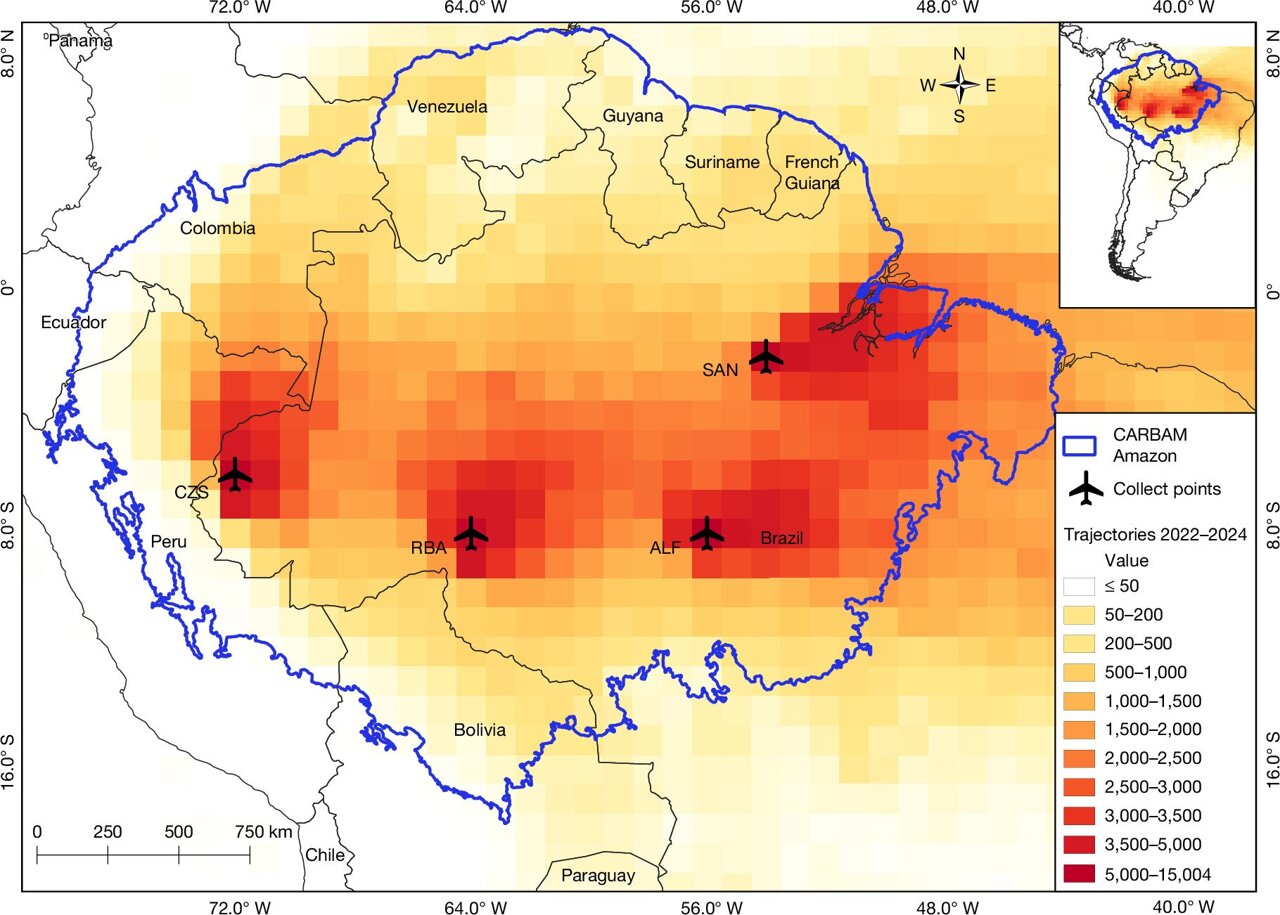 Wildfires cause Amazon to emit 1.17 billion more metric tons of CO₂ ...