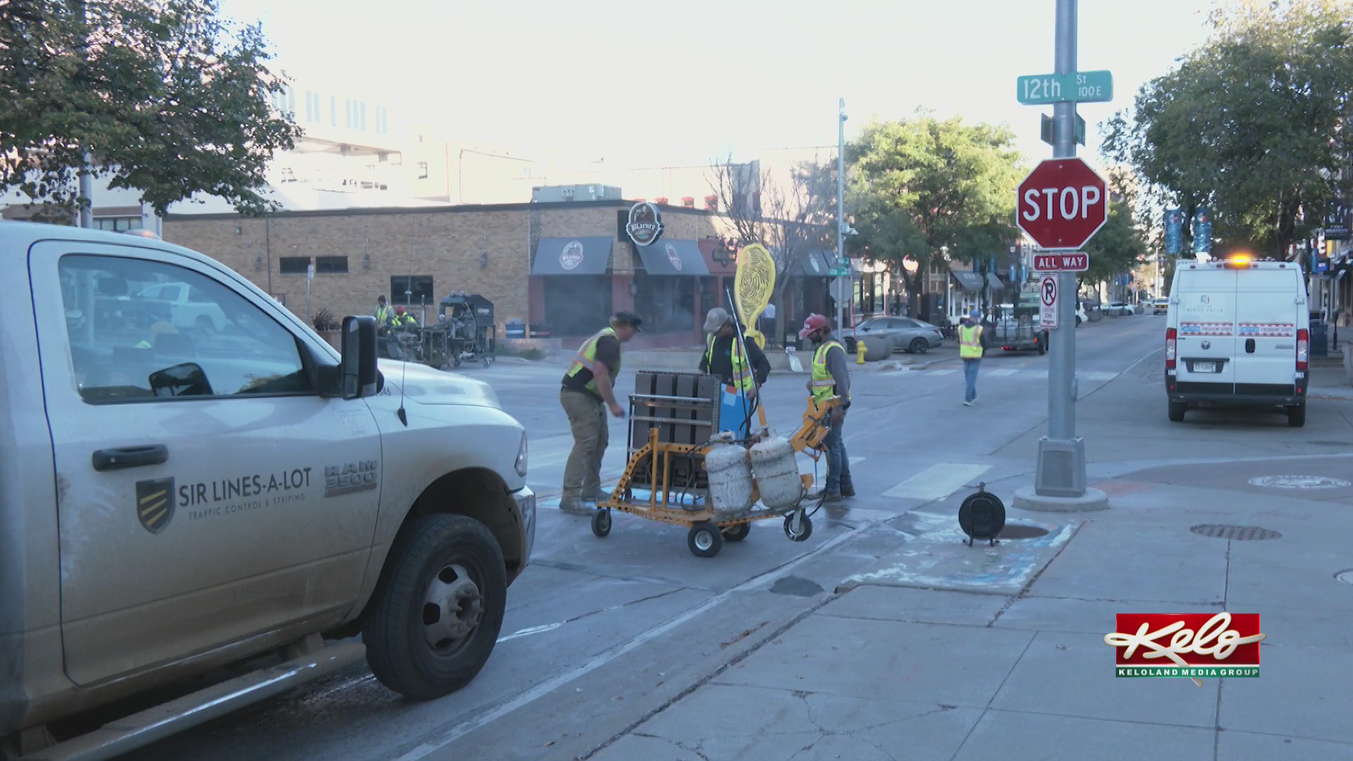 Downtown Sioux Falls gets a splash of color