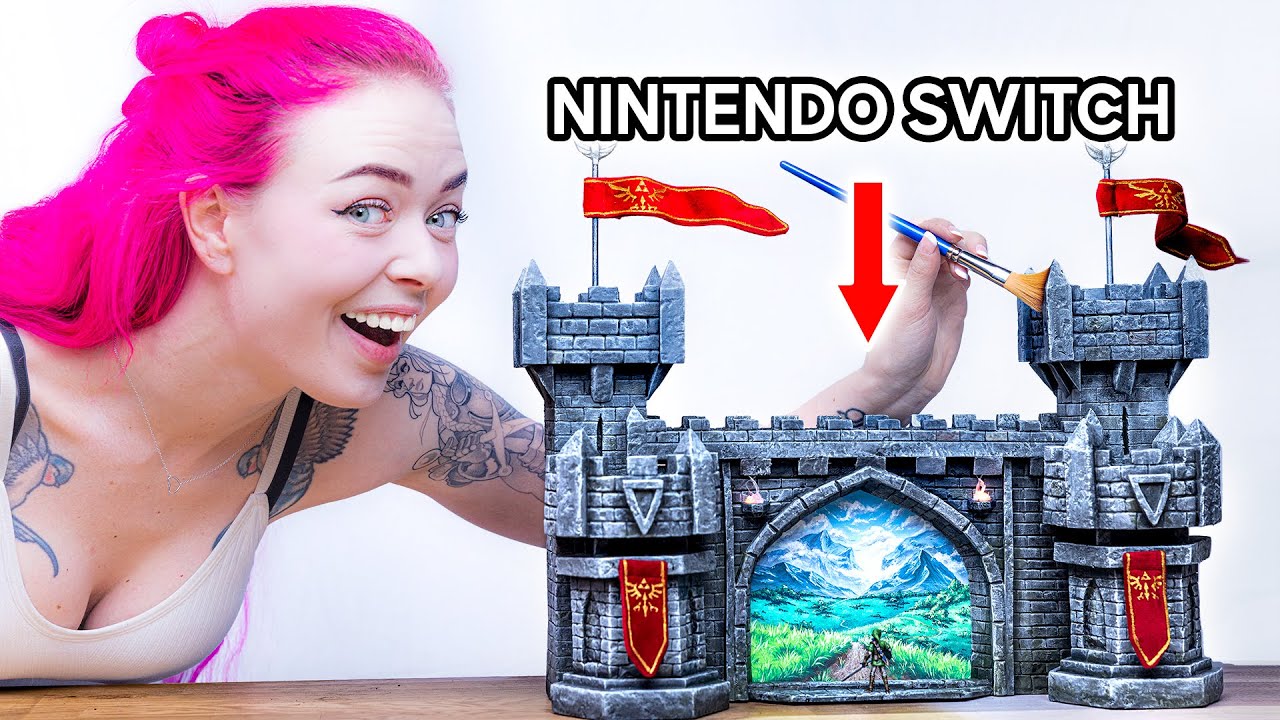 I turned my Nintendo Switch into a Hyrule Castle