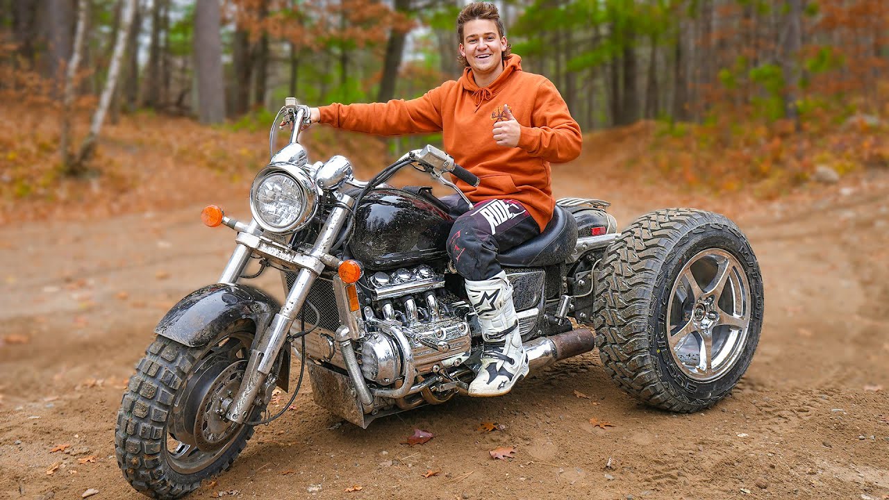 Old man trike off roading!