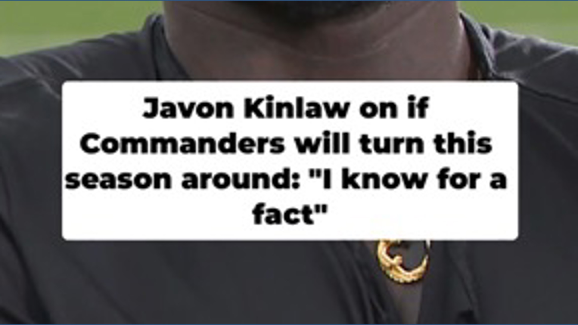 Commanders believe they can turn season around after bye week