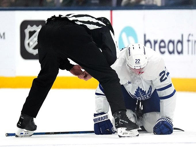 Maple Leafs' Jake McCabe to play against Rangers, but is concerned ...