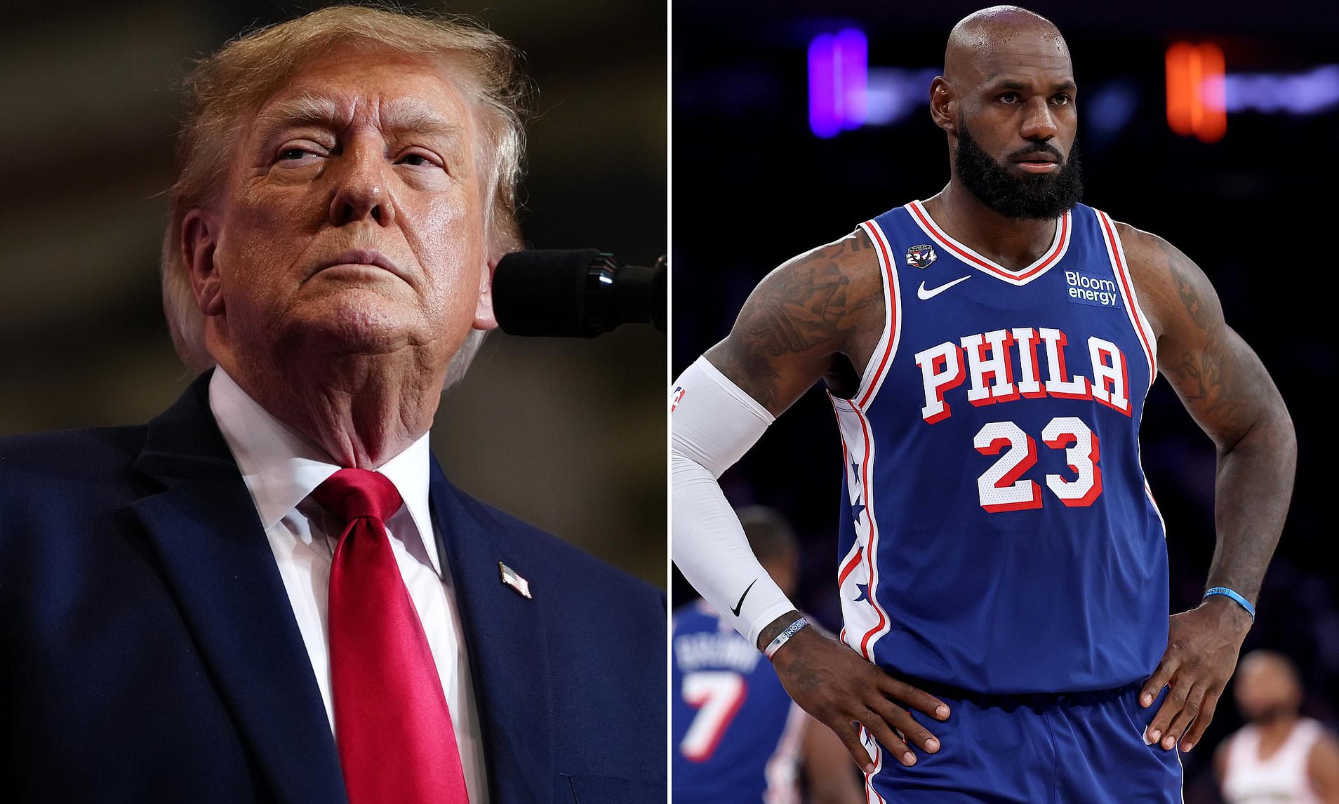 Donald Trump lashes out at LeBron James and brands NBA icon a 'total ...