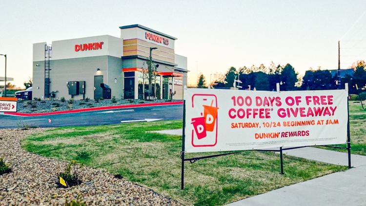 Dunkin' opening newest next generation restaurant in Castle Rock