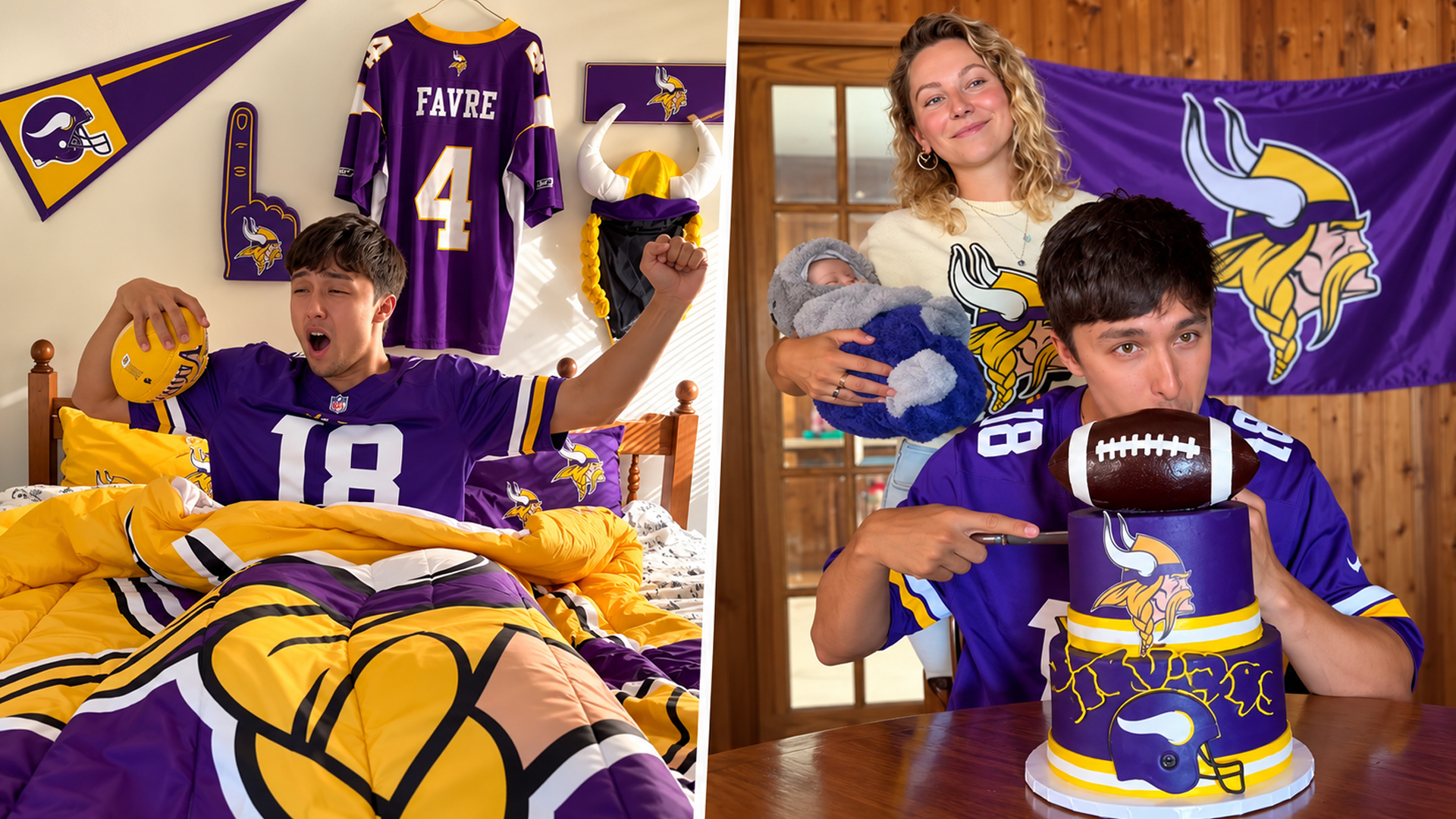 Day in the life of a Vikings fan