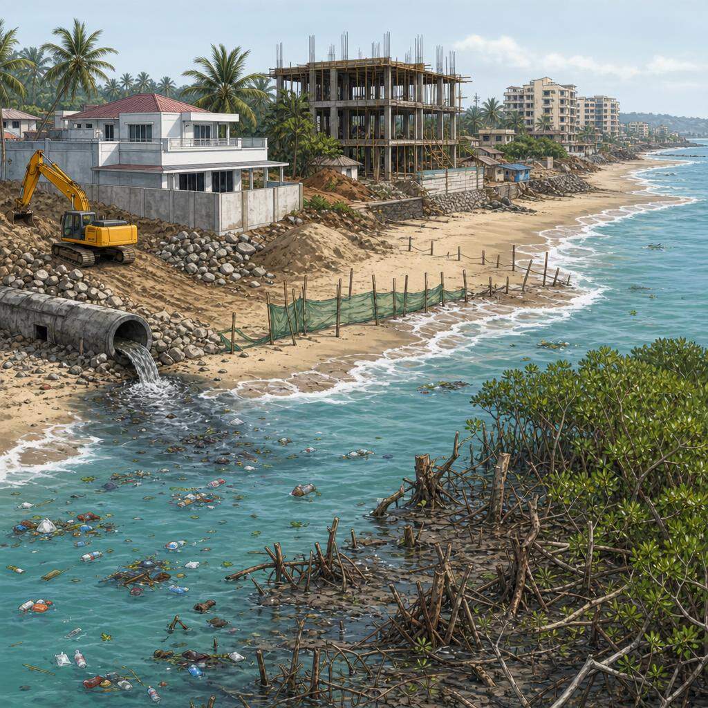 GCZMA directs Dy collector to restore Varca beach, recover costs