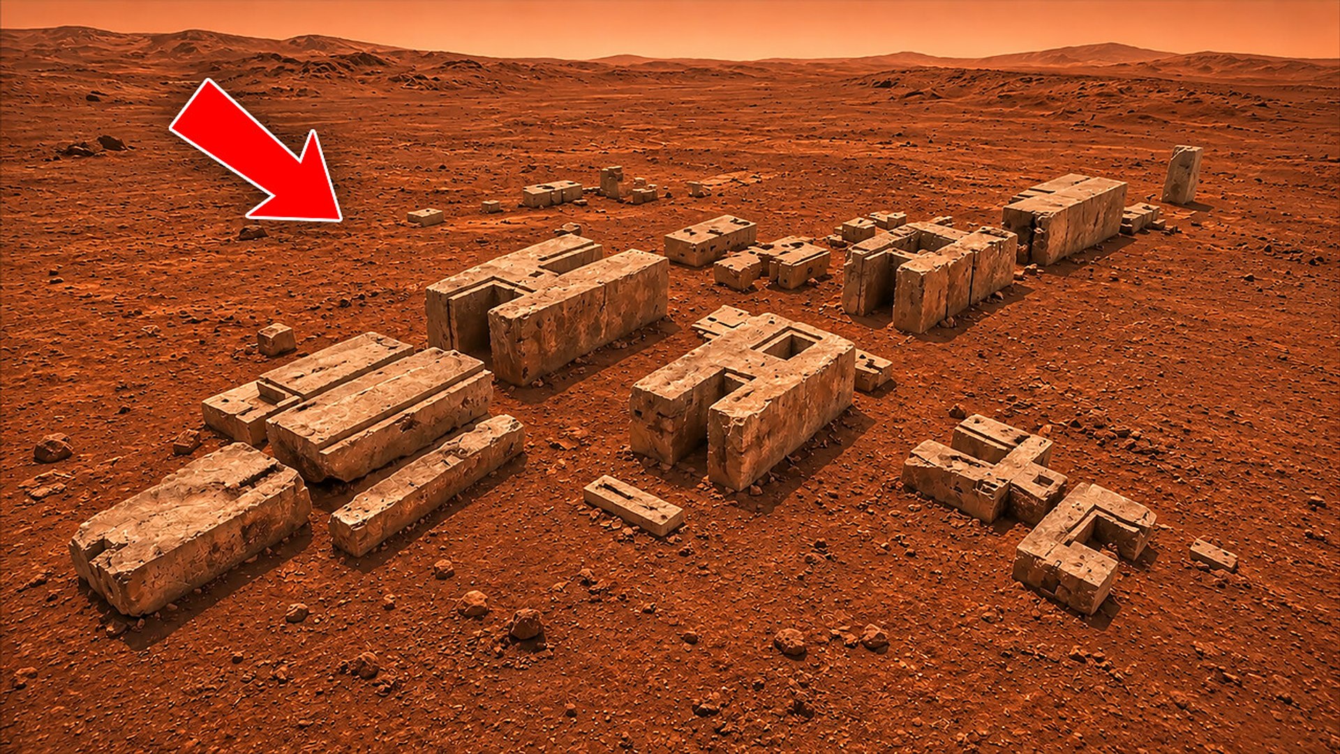 These strange shapes discovered on Mars are raising serious questions