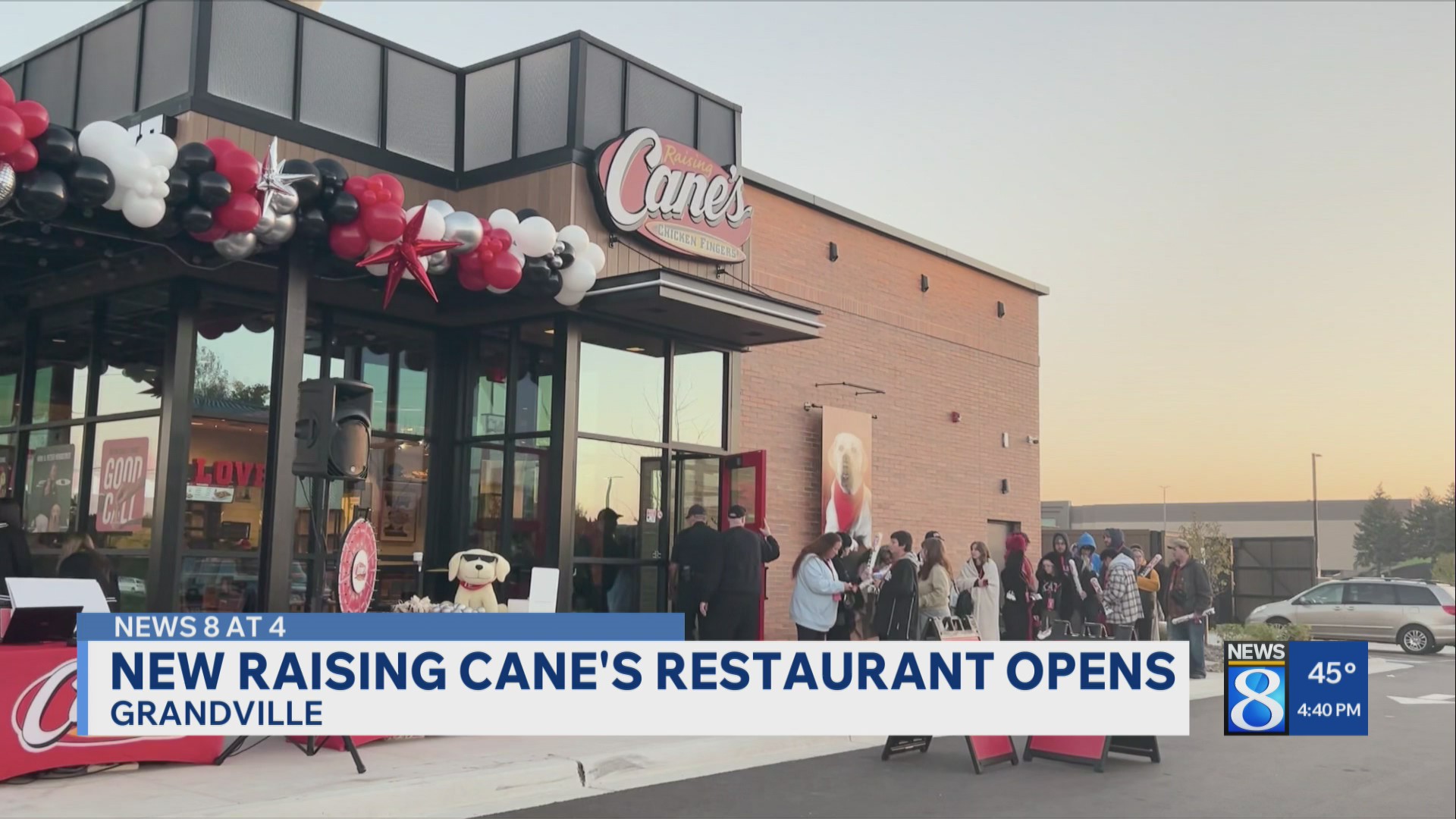 New Raising Cane's restaurant opens