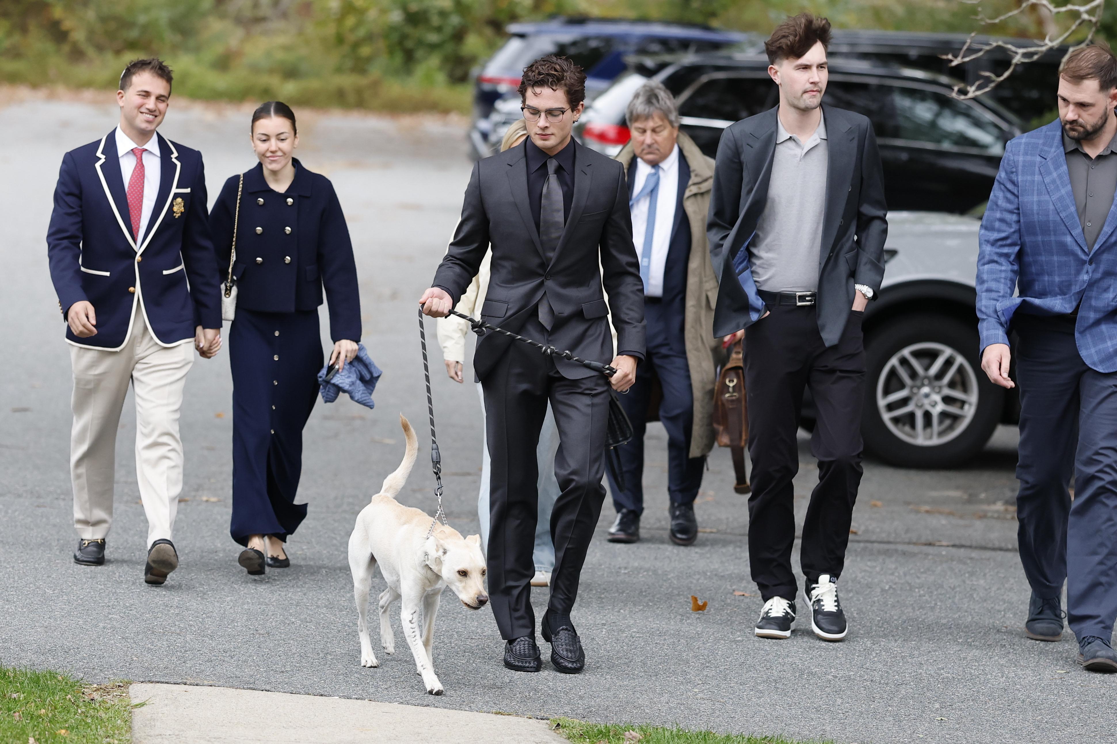 'Clavicular' brings dog to Massachusetts court for arraignment hearing ...