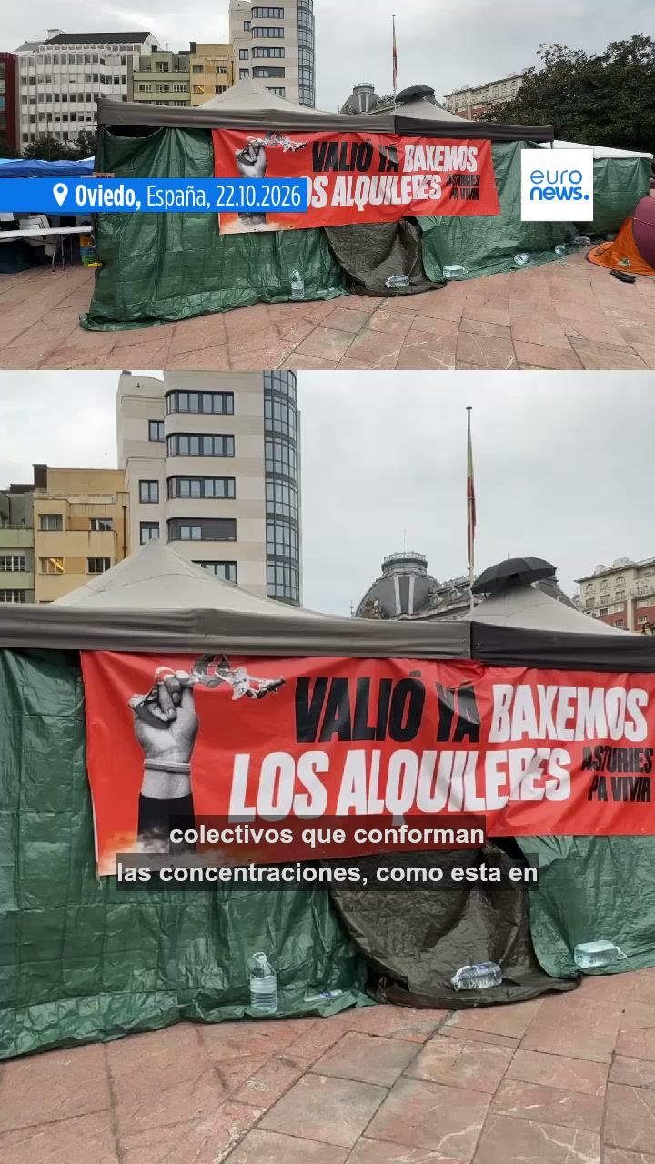 Las acampadas por la vivienda llegan hasta los Premios Princesa ...