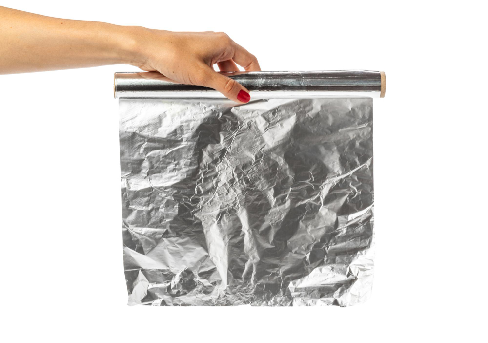 The shiny and dull sides of kitchen foil are an accident of ...