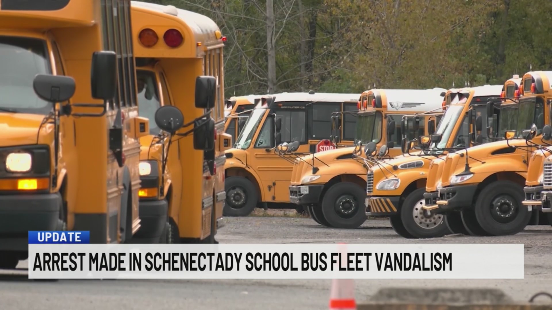 Arrest made in Schenectady bus vandalism investigation