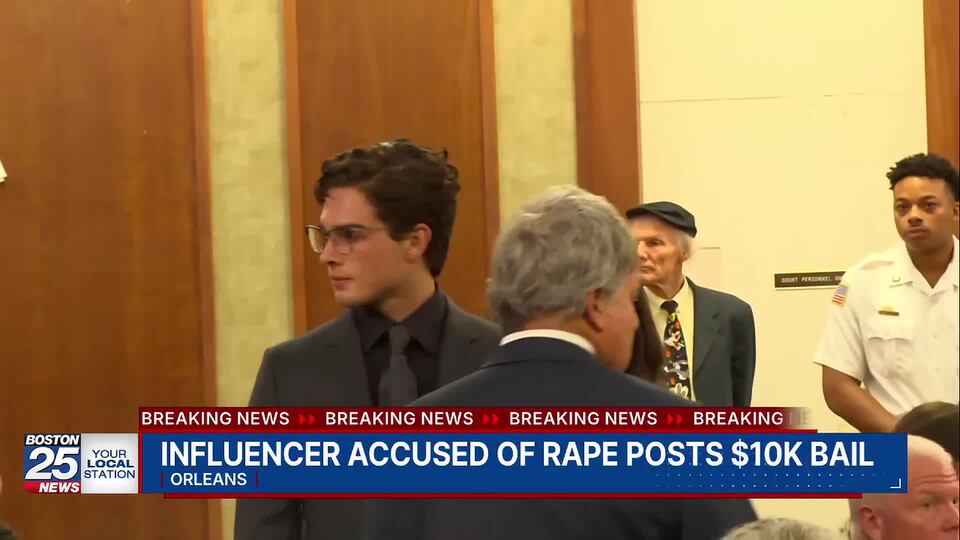 Social media influencer accused of rape on Cape Cod posts $10K bail