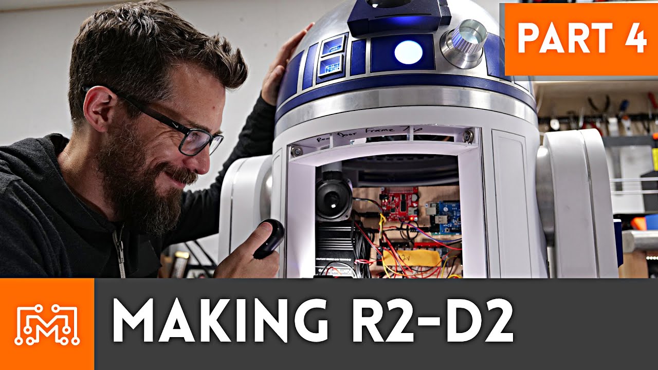 Building R2-D2: Electronics and remote control