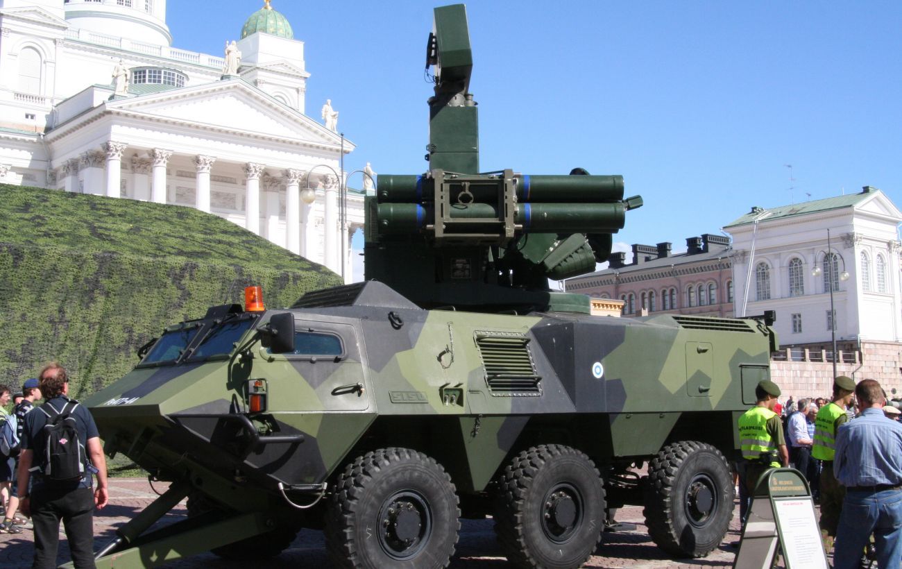 Ukraine shows Finnish air defense systems in action