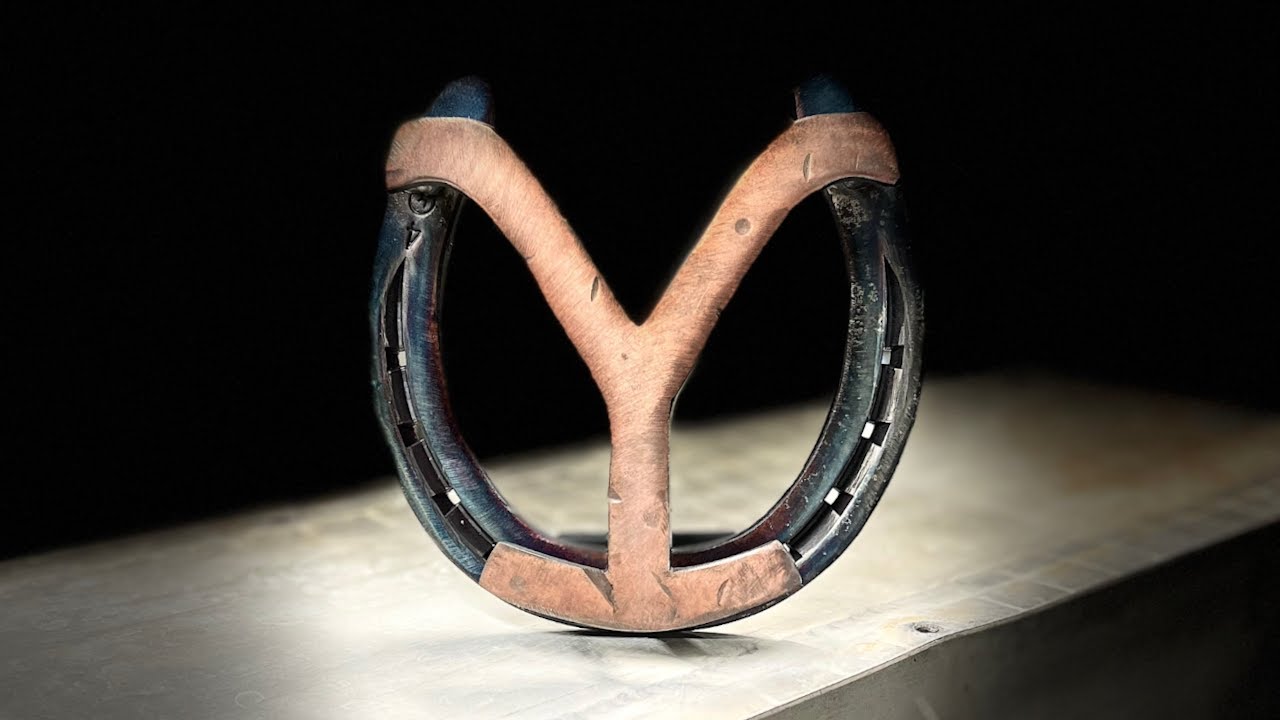 Yellowstone Inspired Horse Shoe-metal working- ASMR