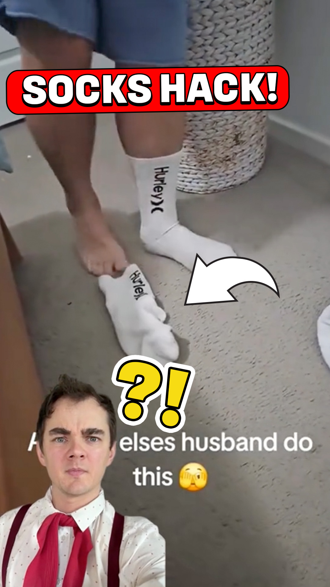 Why didn’t I know this sock hack?