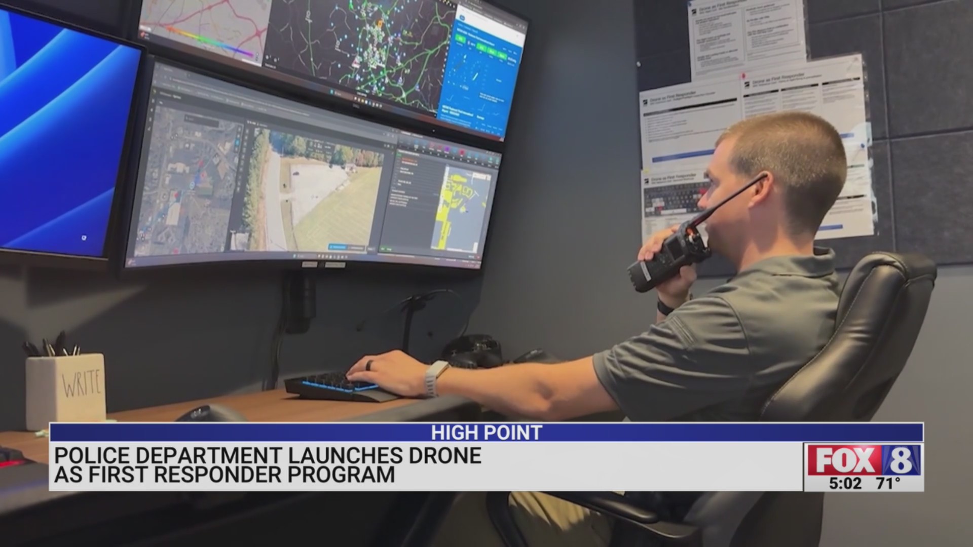 High Point Police Department launches drone as first responder program