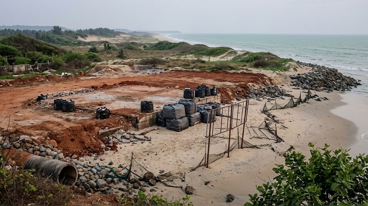 GCZMA orders restoration of Varca Beach following illegal sand extraction