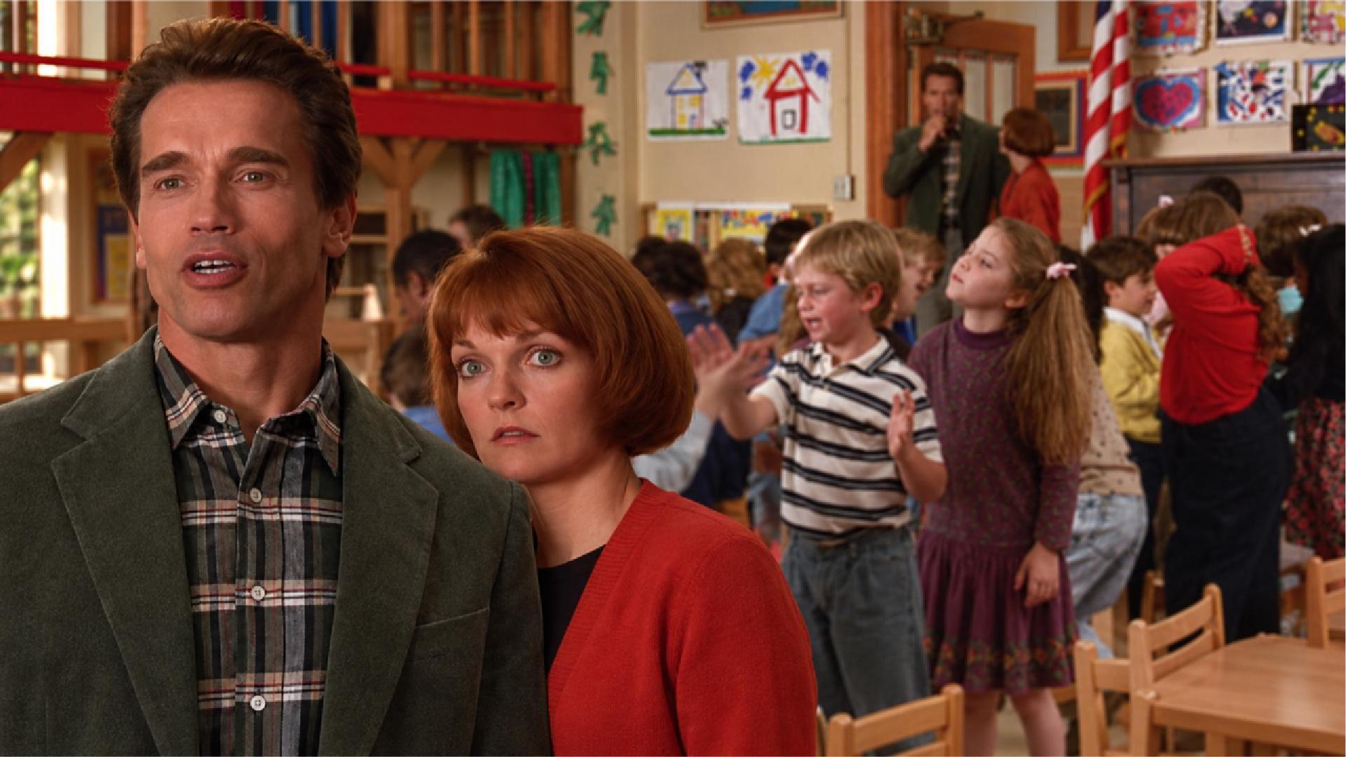 A lesson on strangers hits home in Kindergarten Cop (1990)