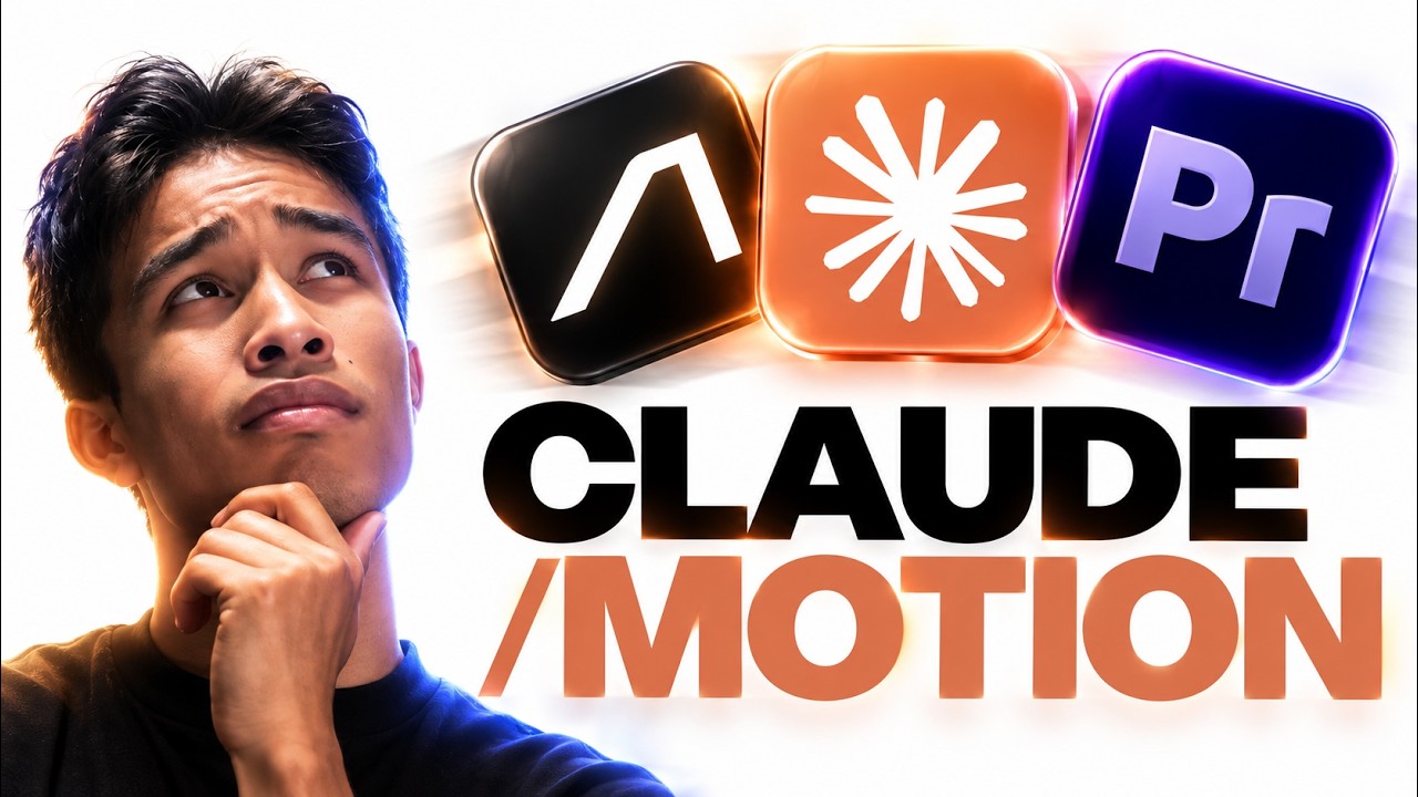 Claude motion vs free Premiere Pro motion graphics