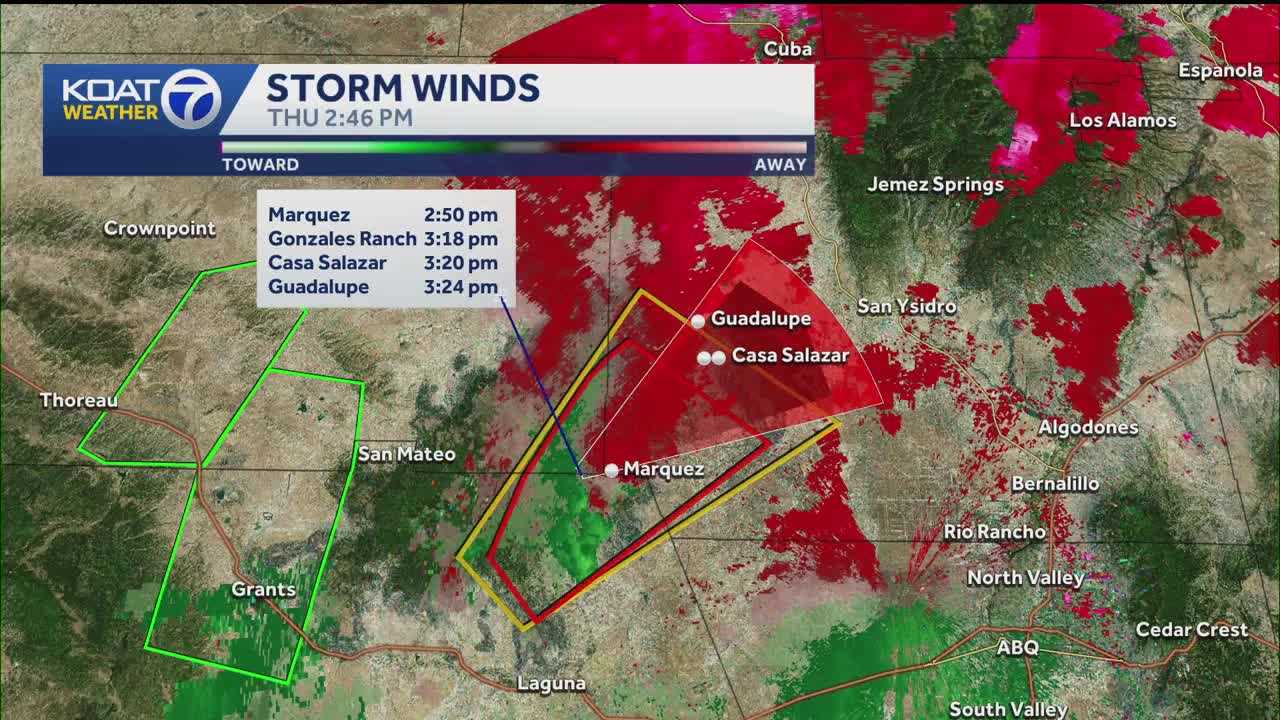 Tornado warning issued for Sandoval, Cibola and McKinley County until 3 ...