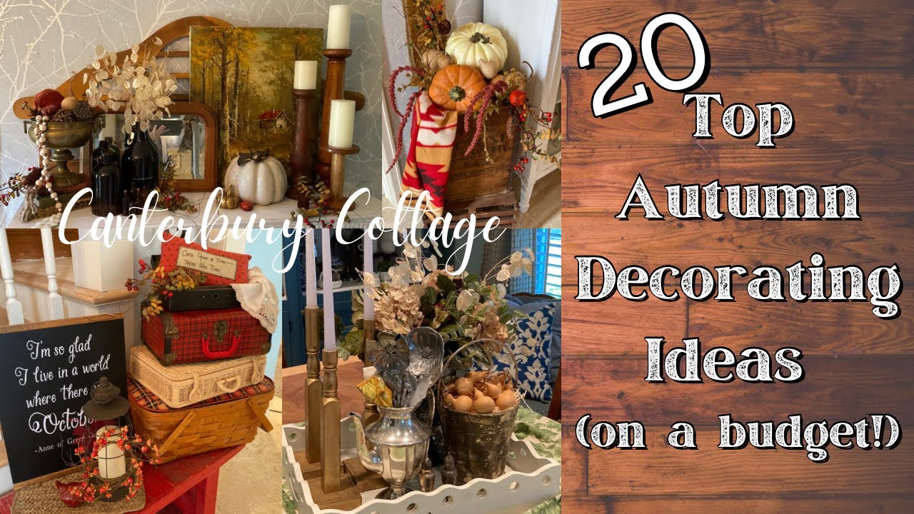 20 budget-friendly fall decorating ideas for your home