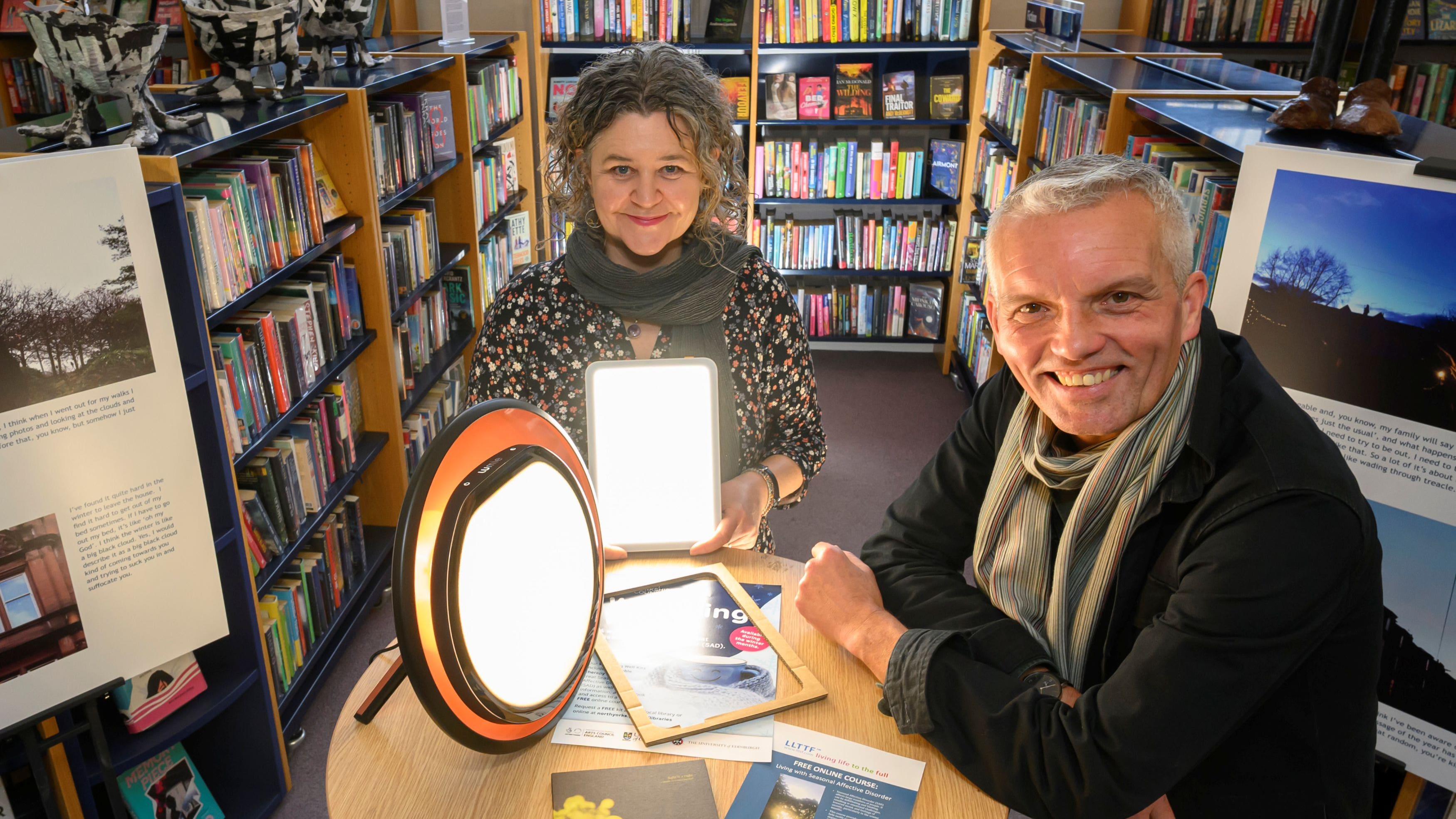 Kits to help those with seasonal affective disorder rolled out in libraries